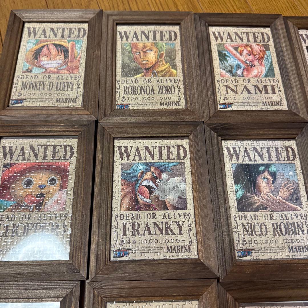 ワンピース ONE PIECE 手配書パズル ジグソーパズル パズル