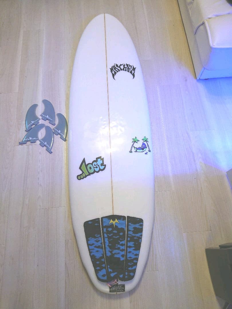 Lost Layz potato 5'7\"  ラウンドノーズサーフボード