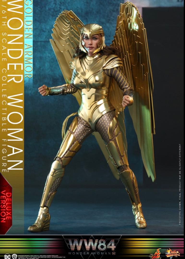 【未開封】ホットトイズ ワンダーウーマン ゴールドアーマー ボーナスアクセサリー