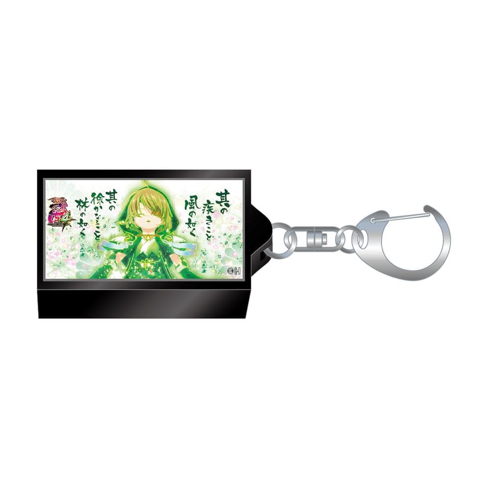 戦国乙女LEDパネルキーホルダーコンプリートセット