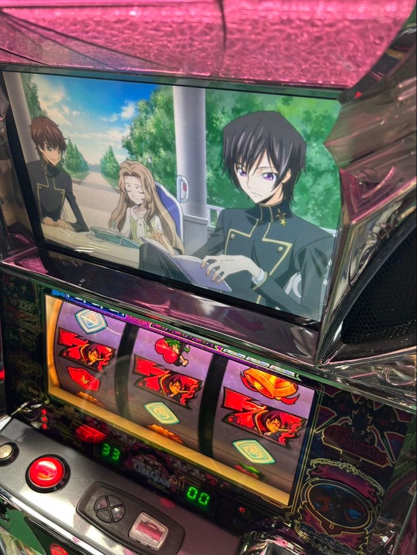 パチスロ実機 コードギアスZF 家庭用電源