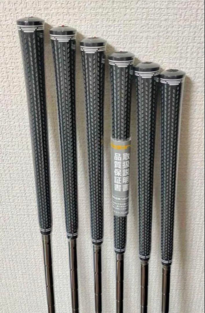 新品 コブラ Tec X Black アイアン 6本セット ダイナミックゴールド