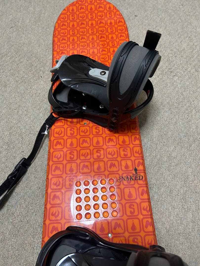 NAKID キッズ用スノーボード108cm バイン付 初心者◎