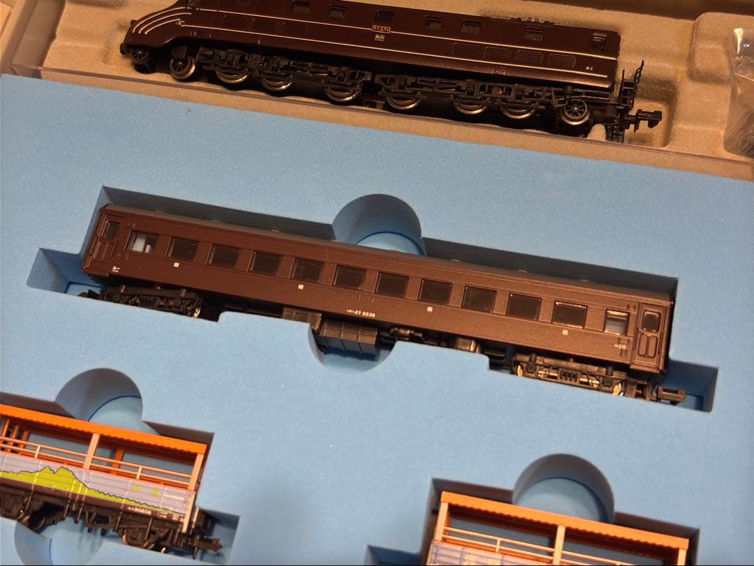 マイクロエース EF55-1 改良品 43系客車 トラ90000トロッコ列車