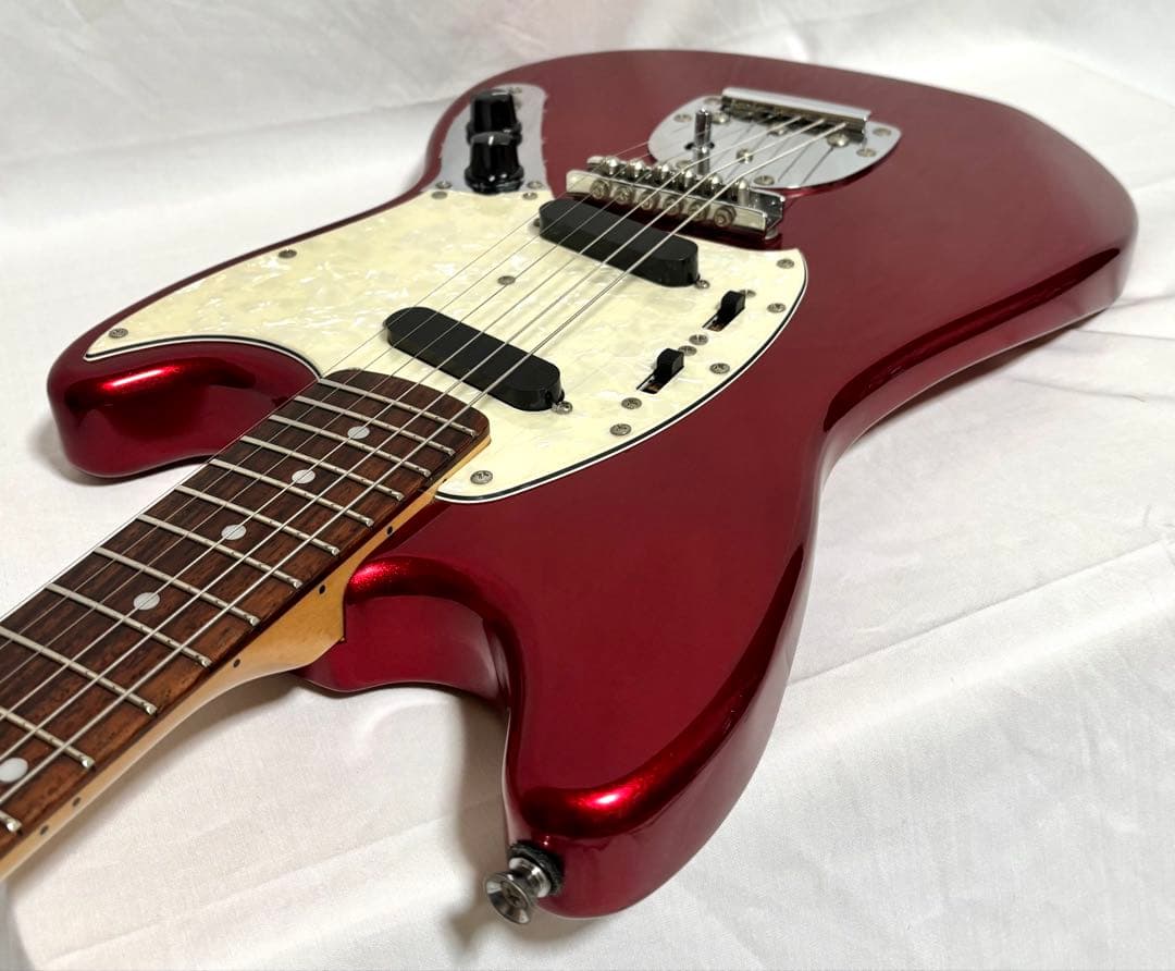 【新品弦張替済】PhotoGenic エレキギター ムスタング MG-200