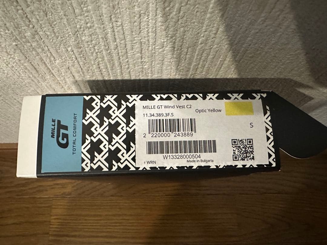 【新品・未使用】ASSOS MILLE GT WIND VEST C2 サイズS