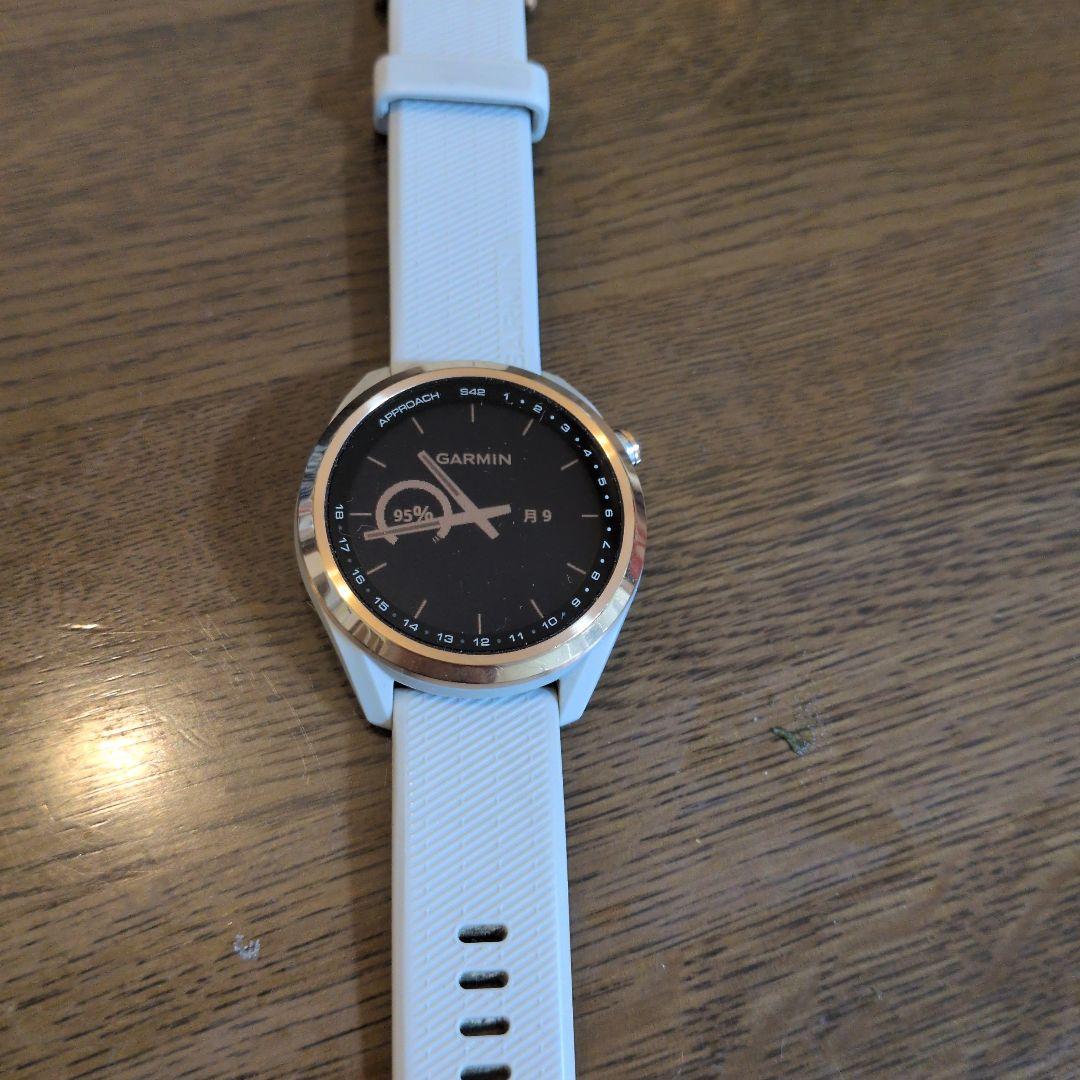 Garmin Approach S42 ホワイト/ローズゴールド