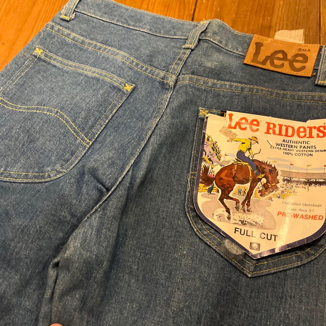 ヴィンテージ希少70s Lee 200-0049 デッドストックストレートデニム