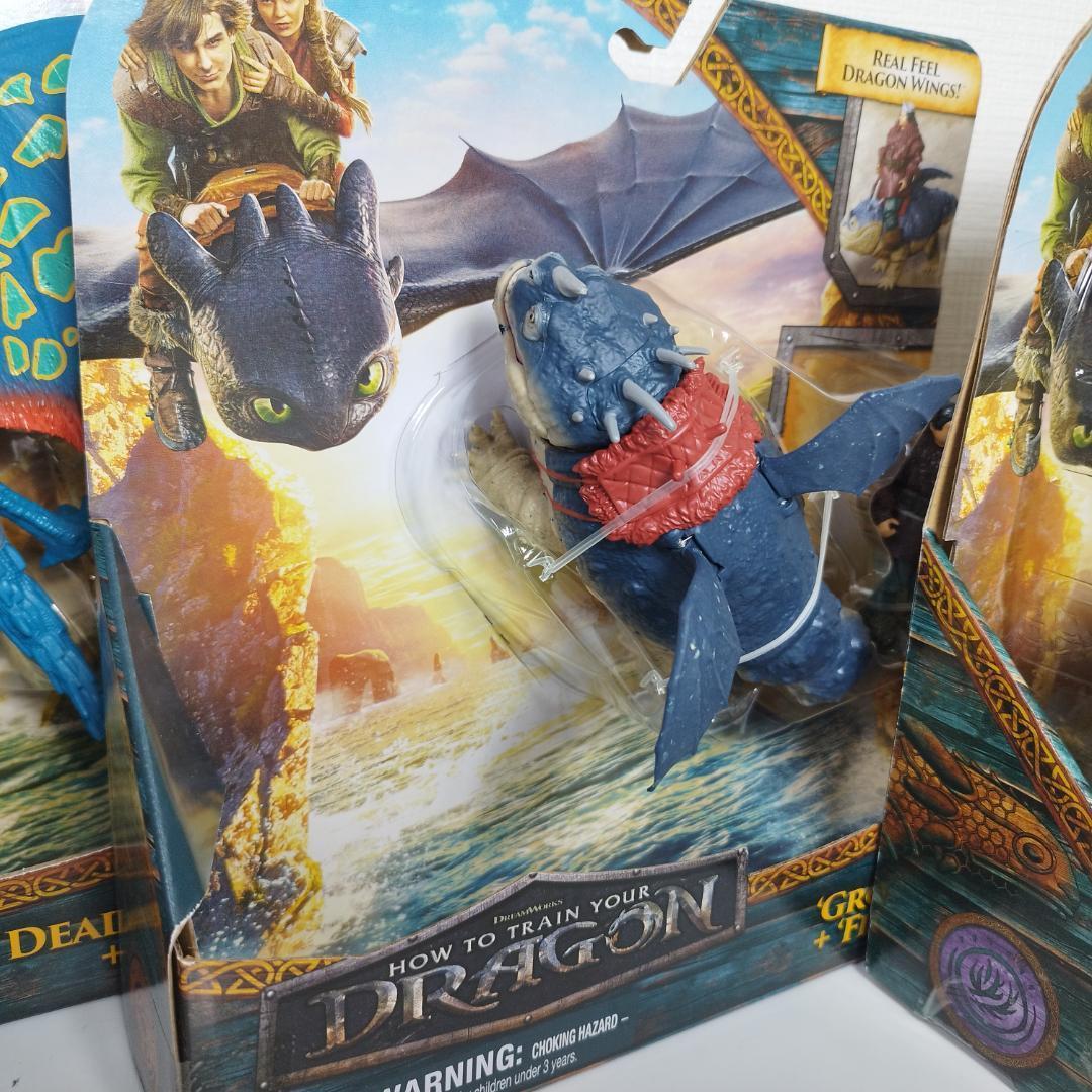 ヒックとドラゴン フィギュア 実写映画版 新品 デッドリー デンジャー I1Iq