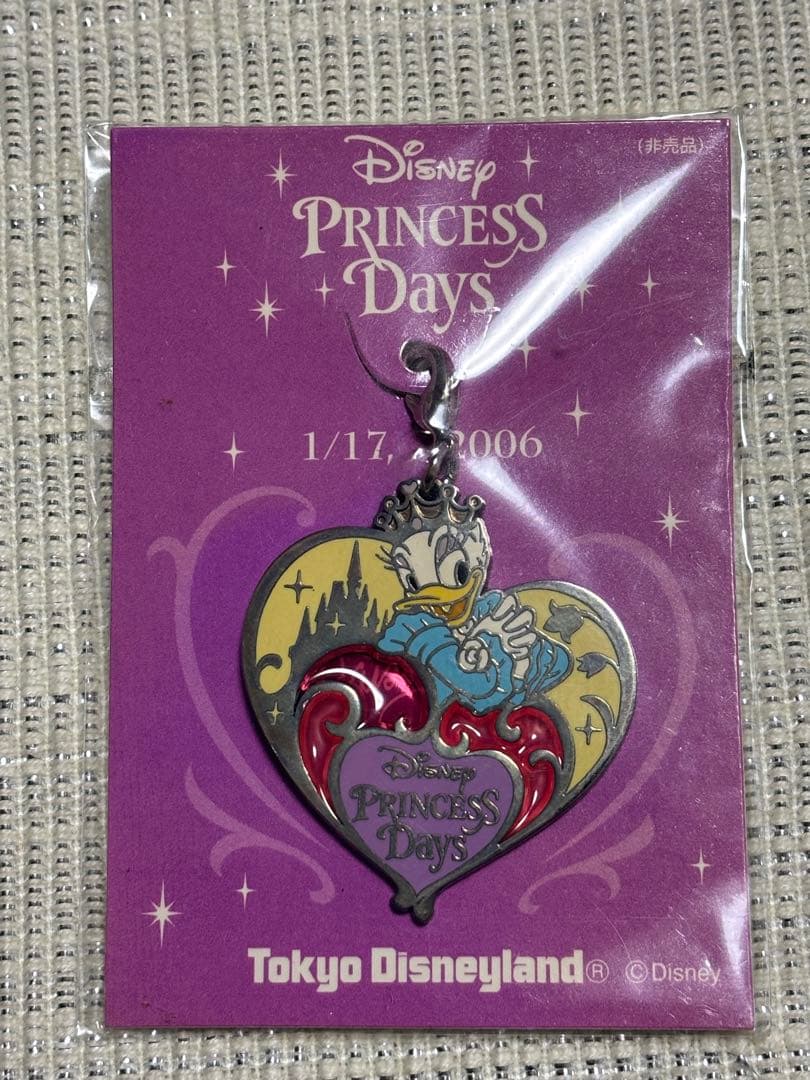 【激レア/完結品】06年 東京ディズニーランド プリンセス・デイズチャーム全8種