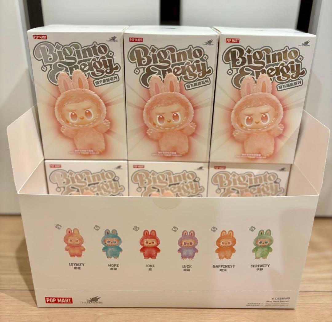【正規品・未開封】Labubu Big into Energy 3個　ラブブ