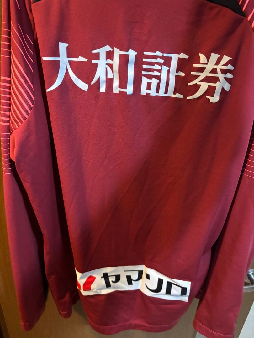 ヴィッセル神戸 プロ支給品 ハーフジップウェア 3XL