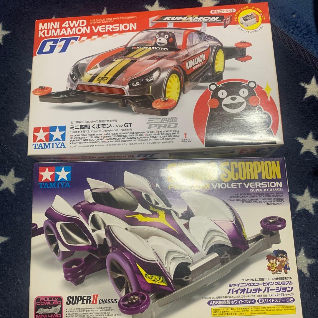 ミニ四駆　新品シャイニングスコーピオンなど