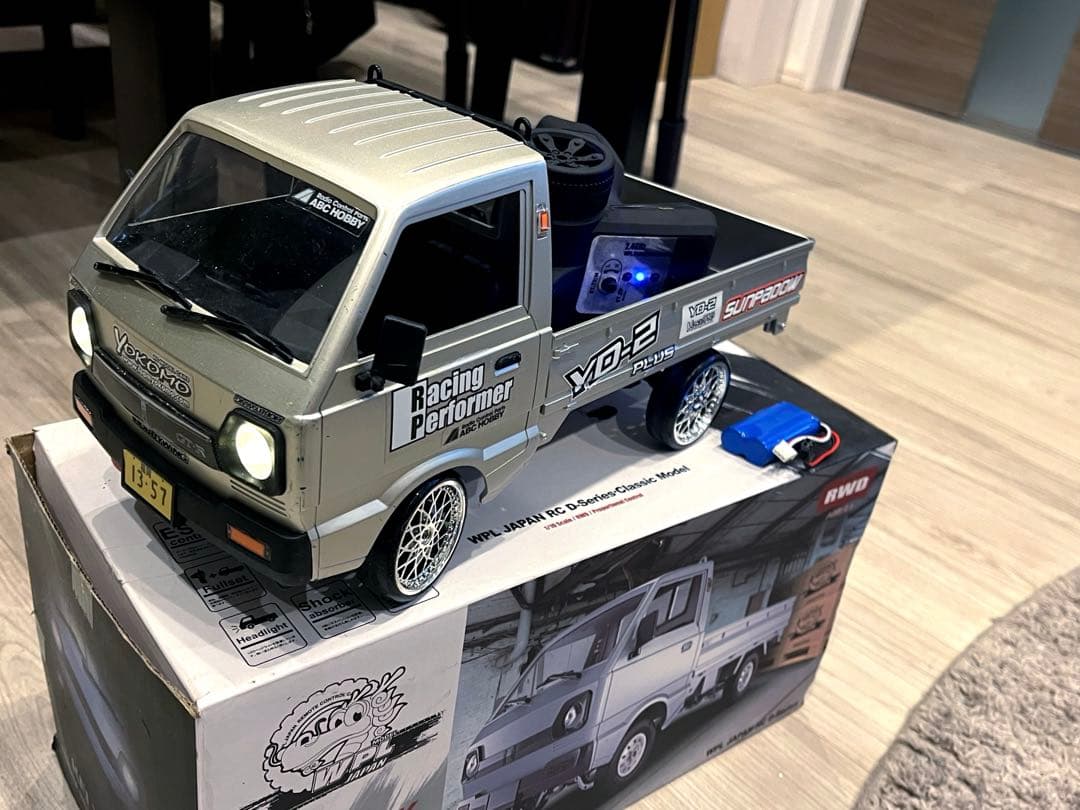 wpl 軽トラ　ドリフト　ジャイロ　モーター　UPグレード