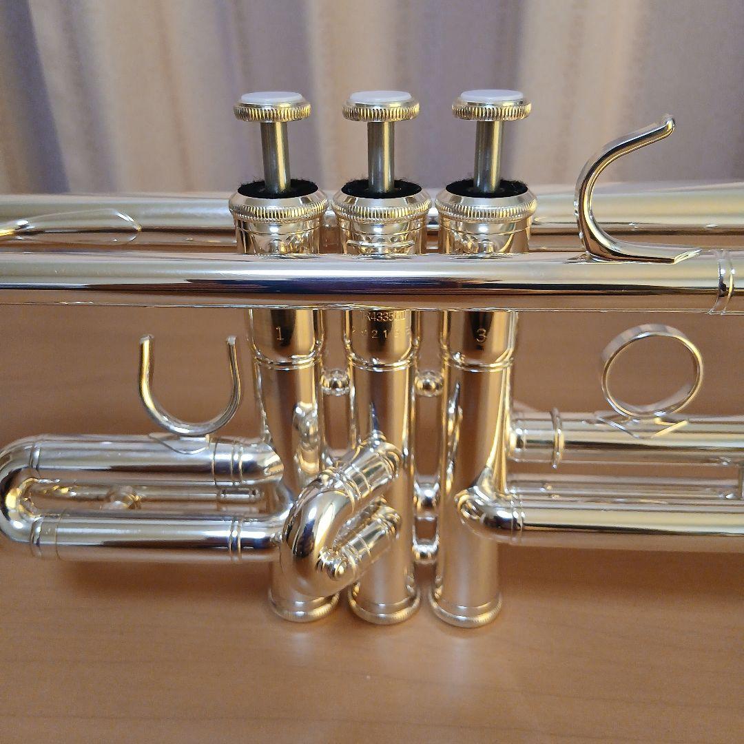 【美品】YAMAHA YTR-4335GⅡ トランペット 銀メッキ仕上げ