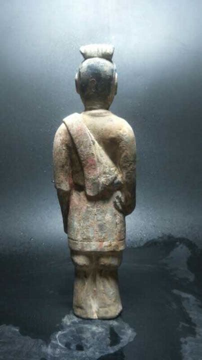 古代中国美術品　北斎時代人物俑