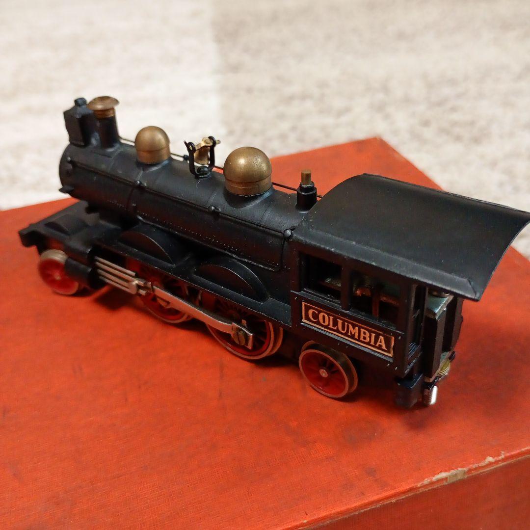 HOゲージ　蒸気機関車　コロンビア号　日本製　鉄道模型　172