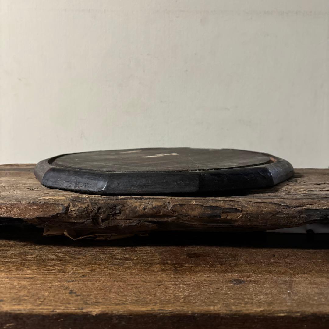 李朝　薬用　十二角膳天板　その61 古道具.韓国骨董. Antique.酒器盆