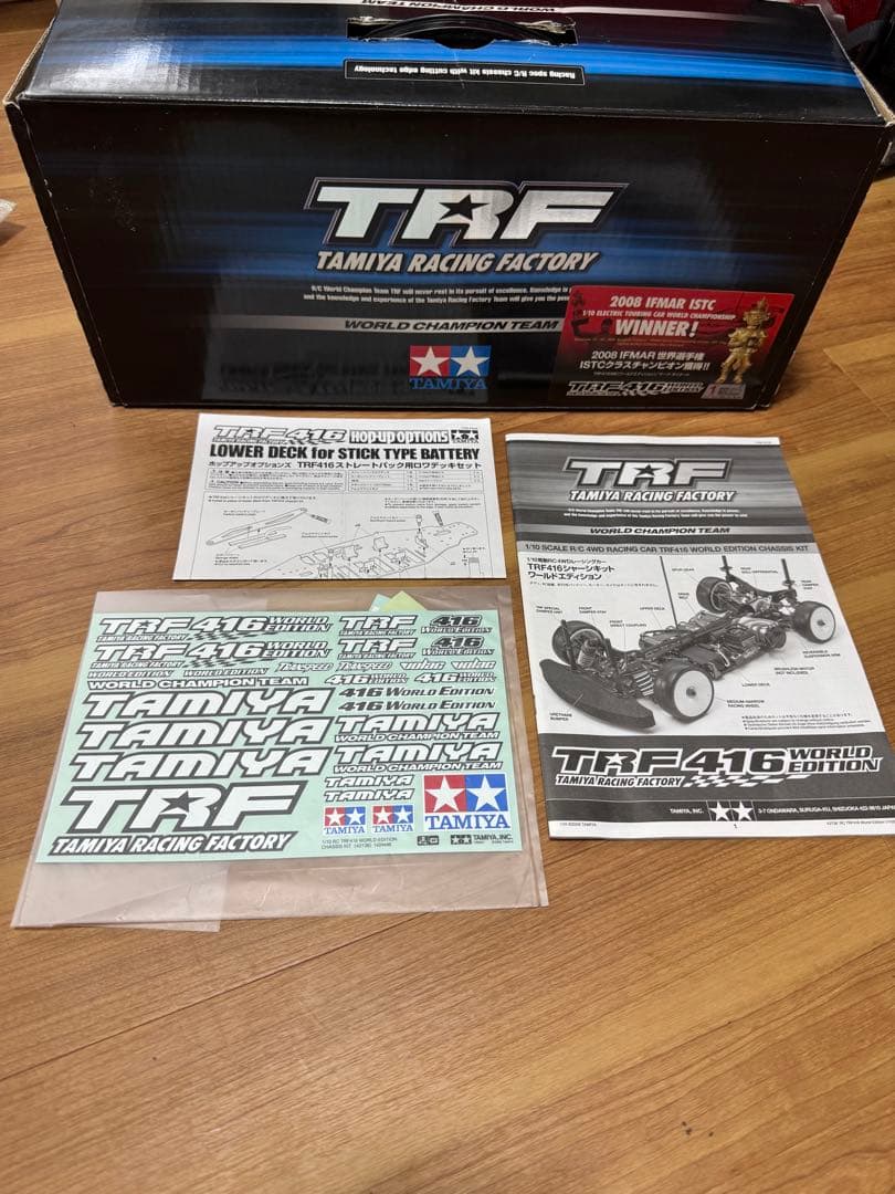 TRF416WE 予備パーツ多数付き