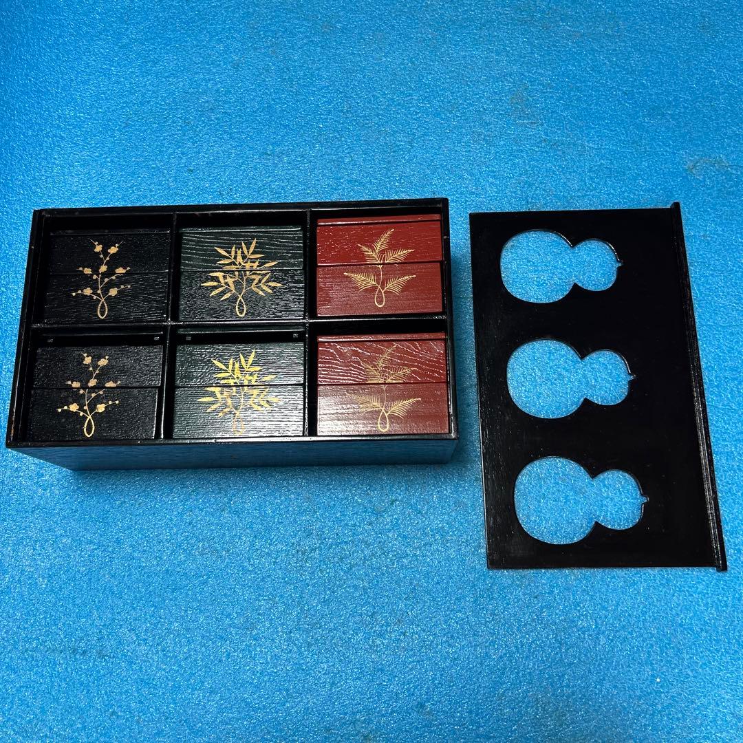 【遊山箱】お弁当箱、行楽弁当、雛祭り、重箱、ピクニック、徳島県、持ち手無し‼️