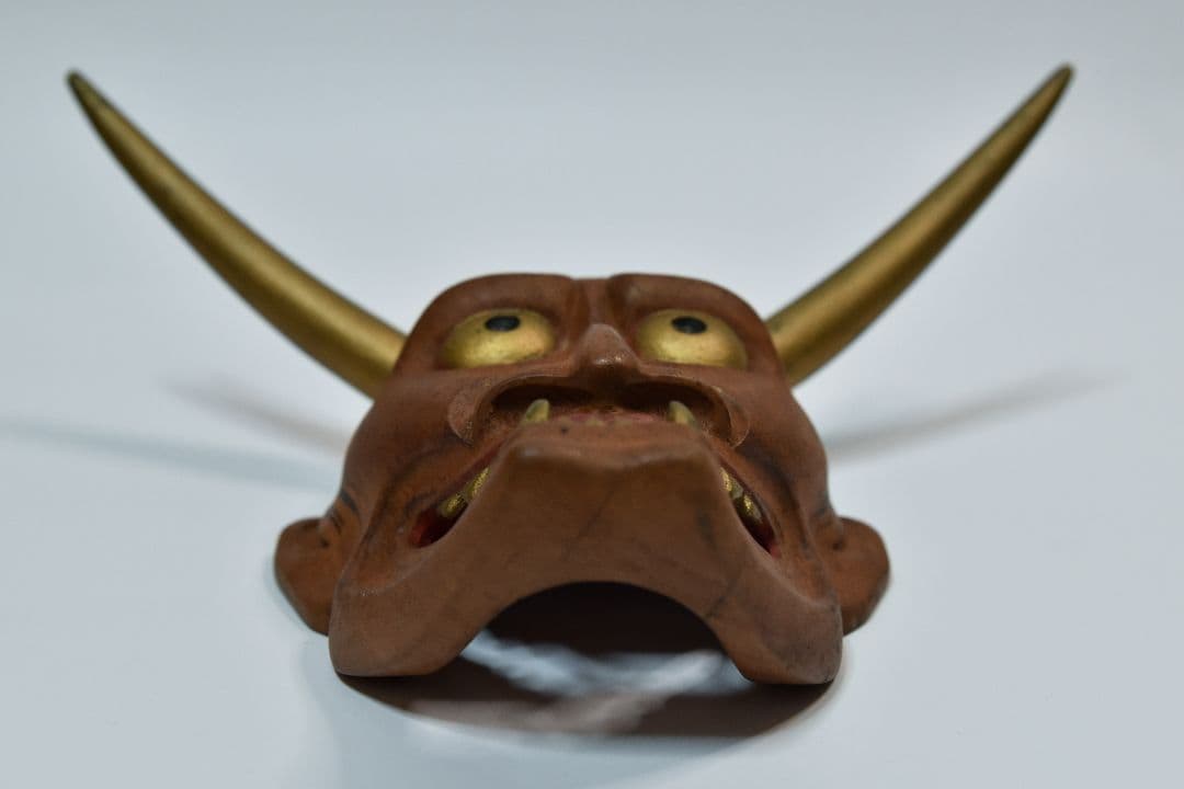 能面 般若 大雲作 箱付き 美品 (C5)