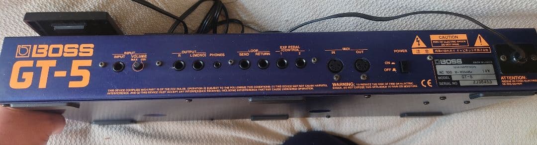 BOSS GT-5 ギター マルチエフェクター GT シリーズ 初代モデル