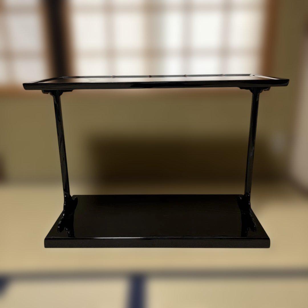 【中古品】組立式　黒及台子（紙箱）USED〈税込・送料込〉
