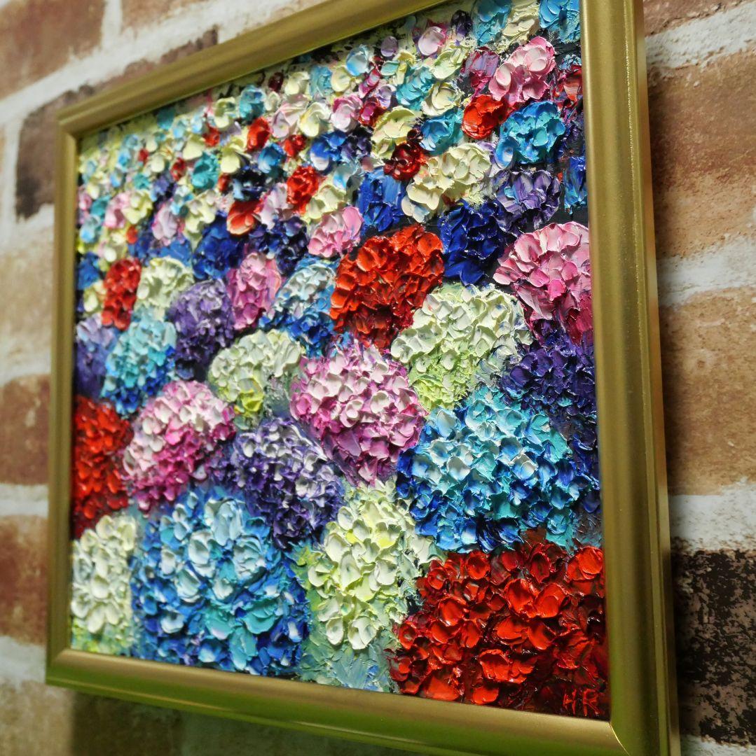 油絵 絵画 【Hydrangea】