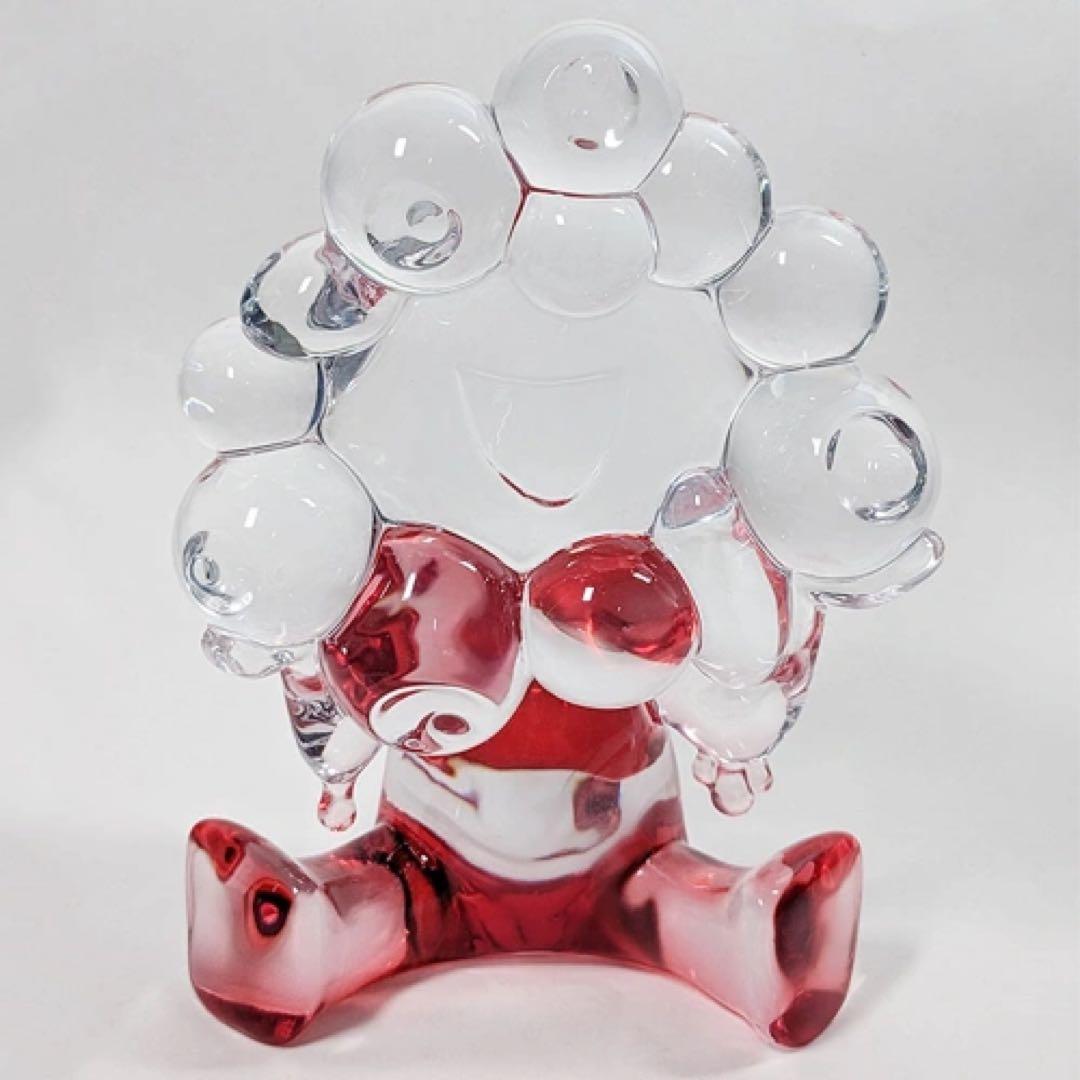 【万博会場限定・完売品】ミャクミャク クリアフィギュア レッド