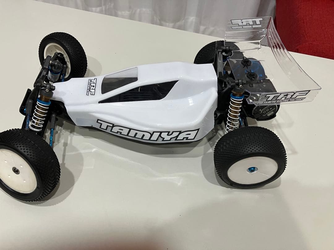 TamiyaTRF 201オフロードバギー ホビーウイングアンプモーターセット