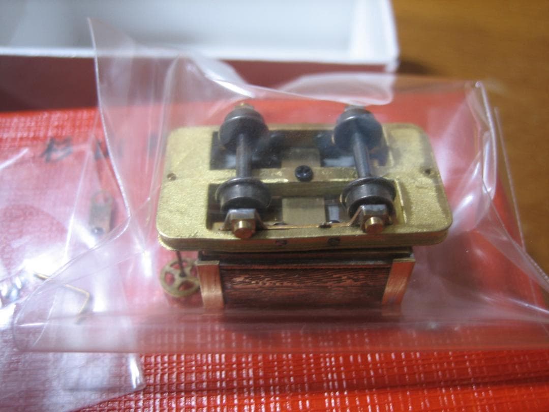 HOナロー／杉山模型／箱型鉱車 完成品／２輌セット／真鍮製