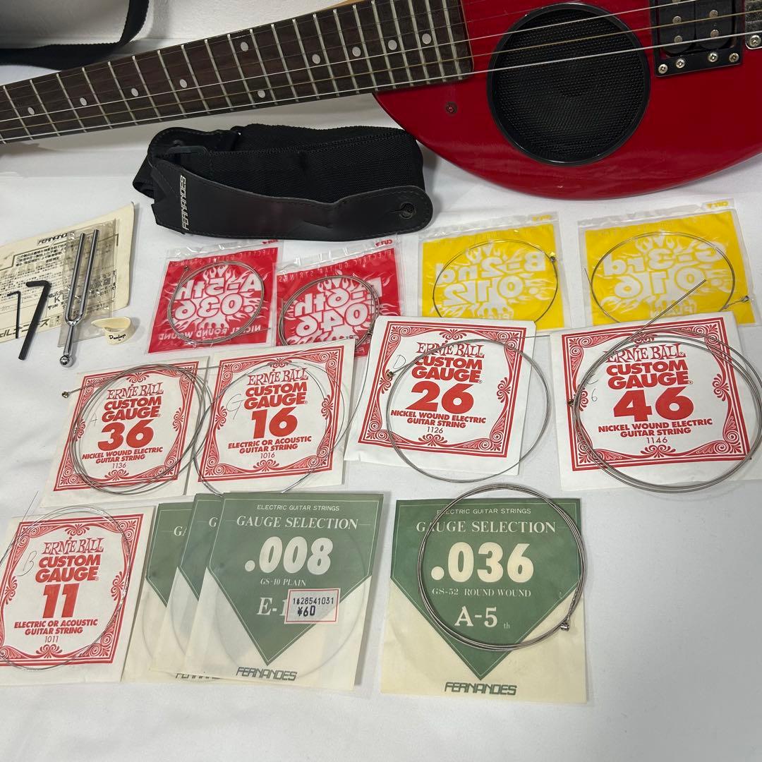 FERNANDES ZO-3 RED フェルナンデス アンプ内蔵エレキギター
