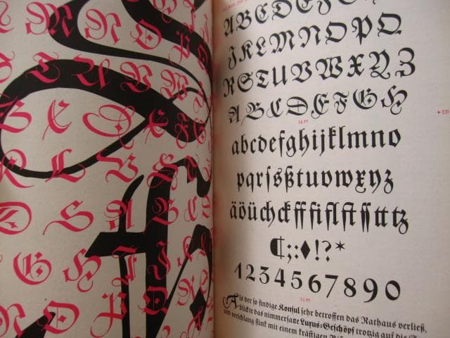 Fraktur Mon Amour　Judith Schalansky