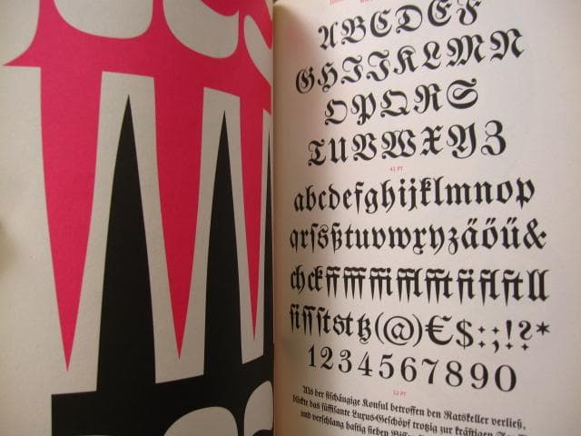 Fraktur Mon Amour　Judith Schalansky