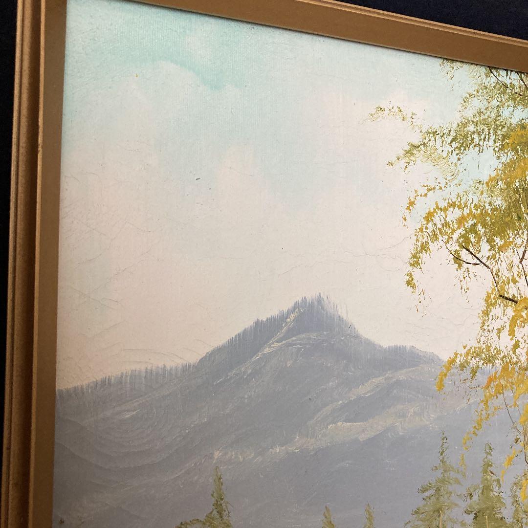 油絵　風景画