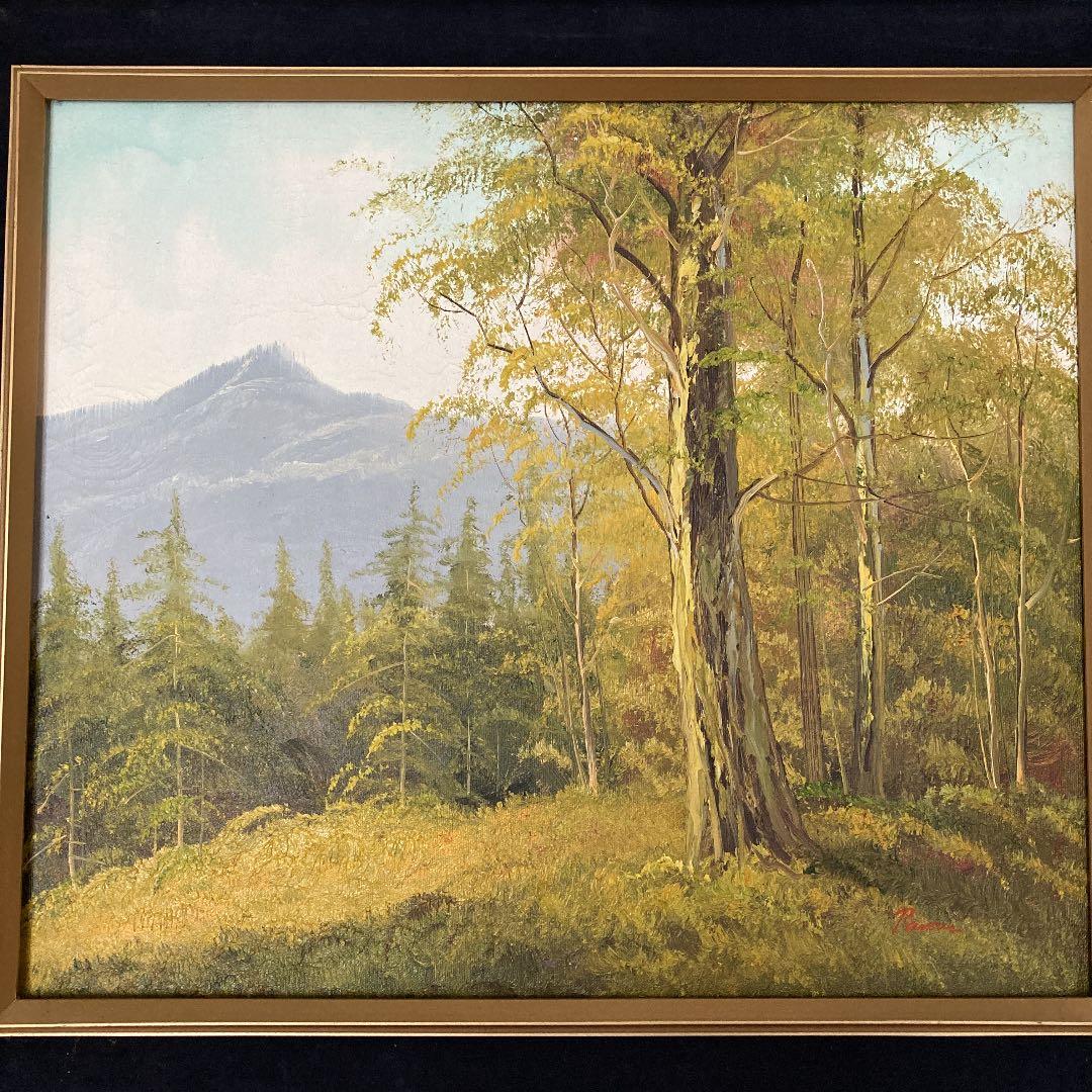 油絵　風景画