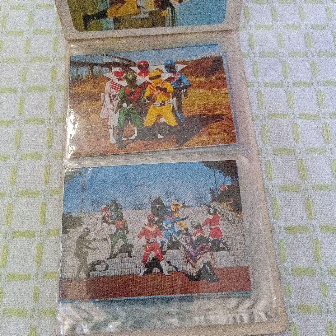 昭和レトロ うたおう！まんが大行進 ＋ 秘密戦隊ゴレンジャー カード＋アルバム