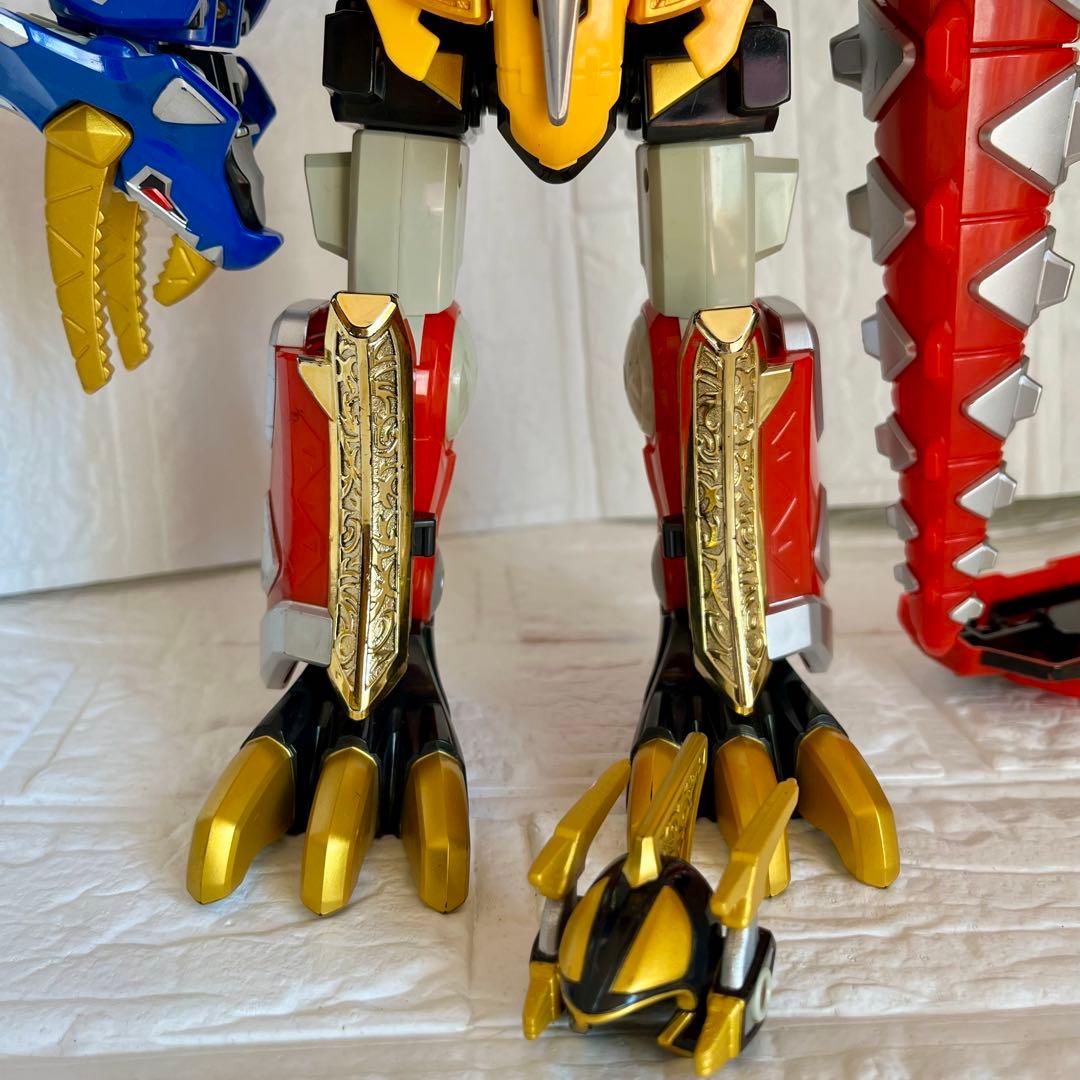 【希少】爆竜戦隊アバレンジャー　DX爆竜合体ロボ　アバレンオー　爆竜アクション