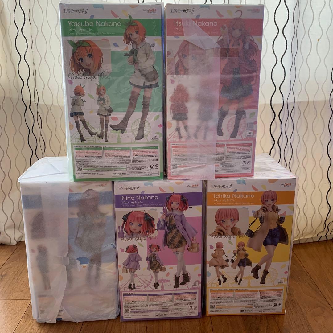 五等分の花嫁 Date StyleデートスタイルVer. フィギュア　5体セット