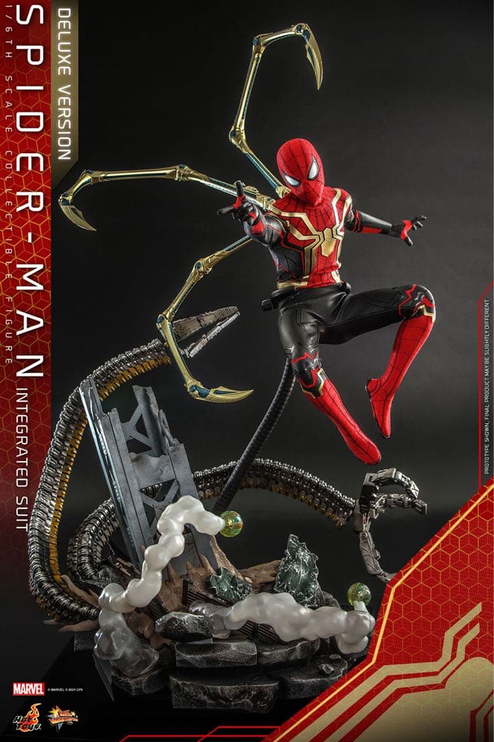 ホットトイズ スパイダーマン インテグレーテッド ボーナスアクセサリー付き
