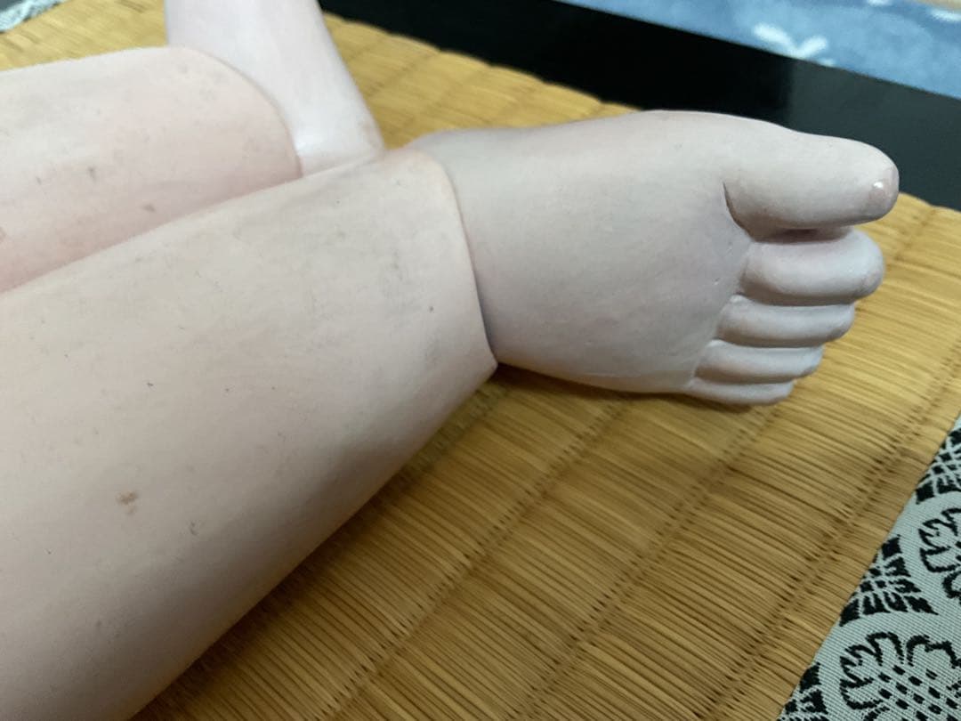 明治時代　明治抱き人形　抱き人形　超大型78㎝　雛人形　ひな人形　市松人形