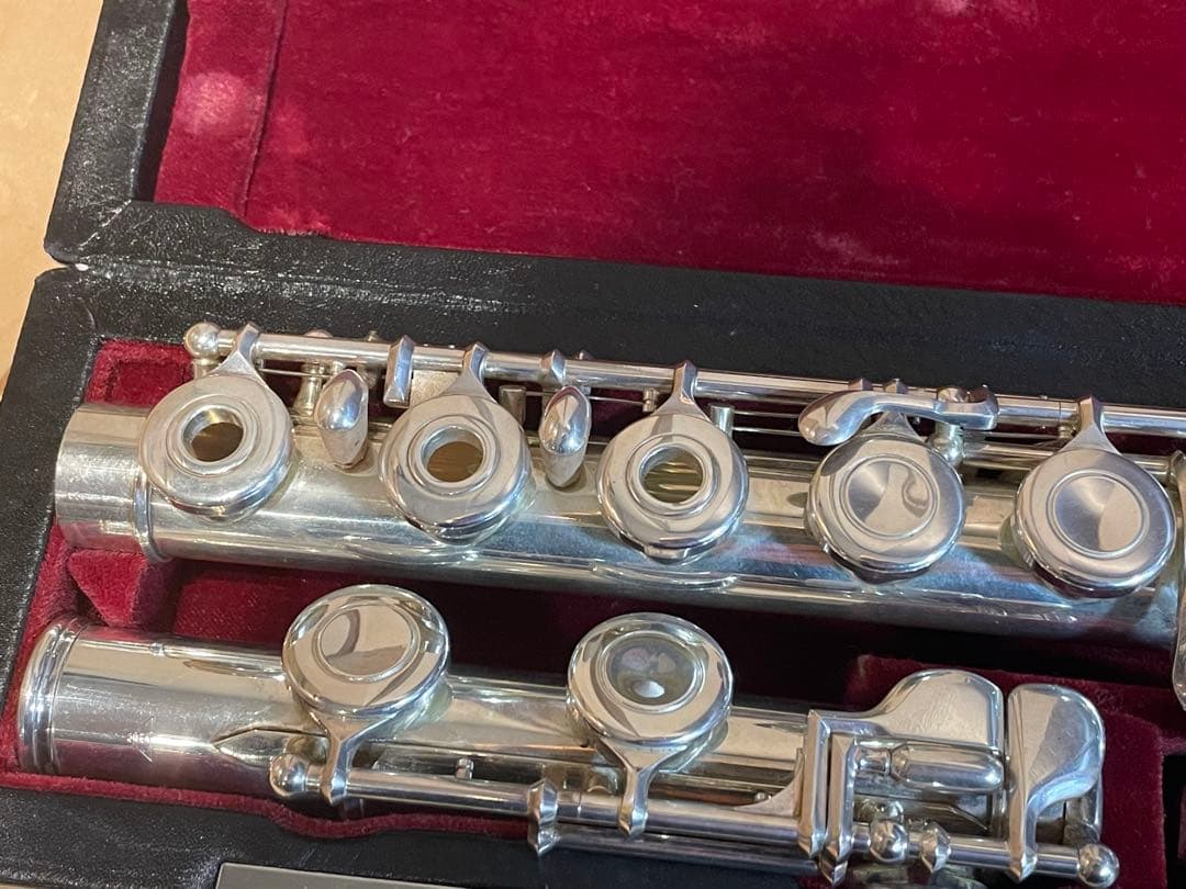 SANKYO フルートArtist RC リングキー　総銀　オーバーホール済み