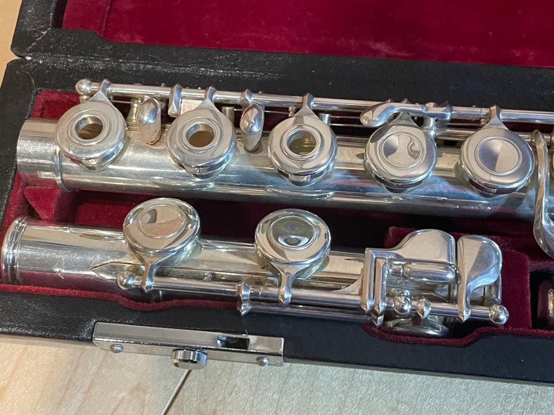 SANKYO フルートArtist RC リングキー　総銀　オーバーホール済み