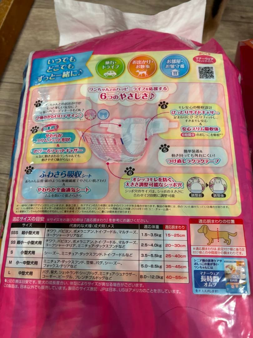 【新品、開封済あり】ユニチャーム マナーウェア 介護　介助　Lサイズ 297枚入