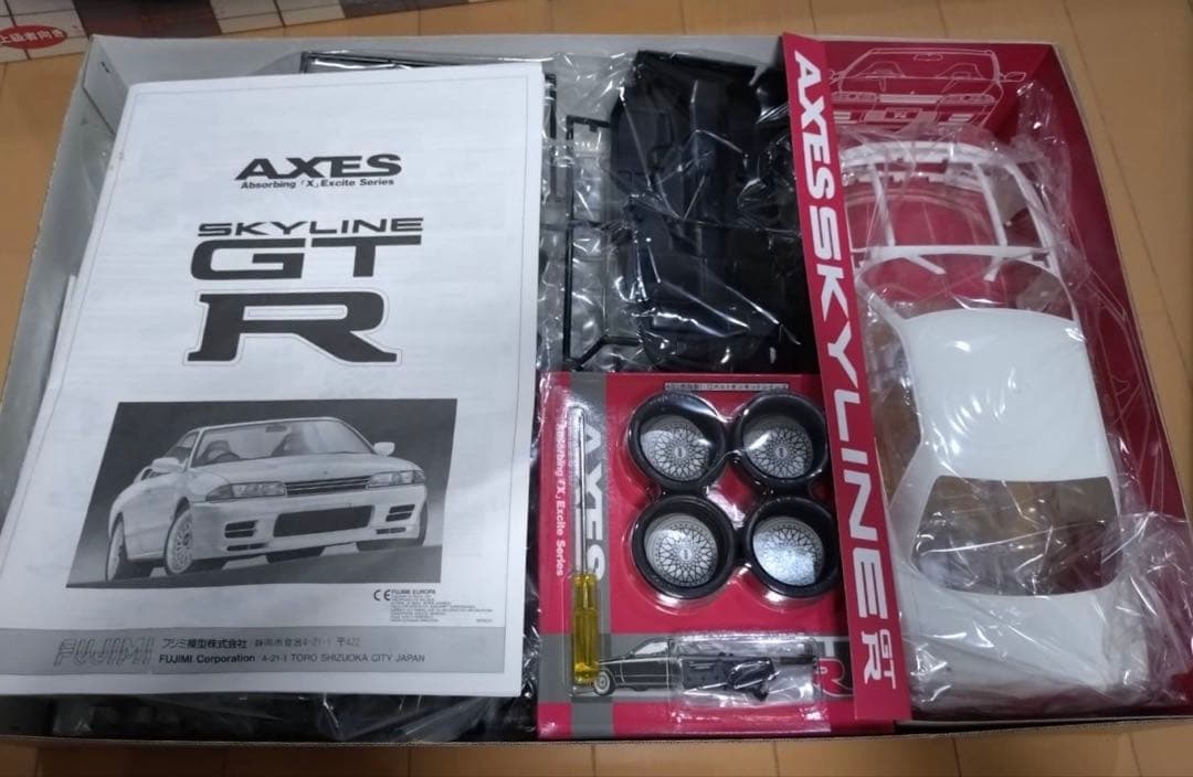 GT-R 1/12 BNR32 BBS RS 17inch プラモデル