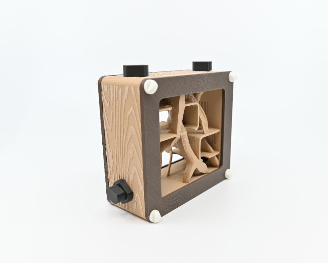 Hybrid Nest 2 side type Wood ・ガラスアリ飼育ケース