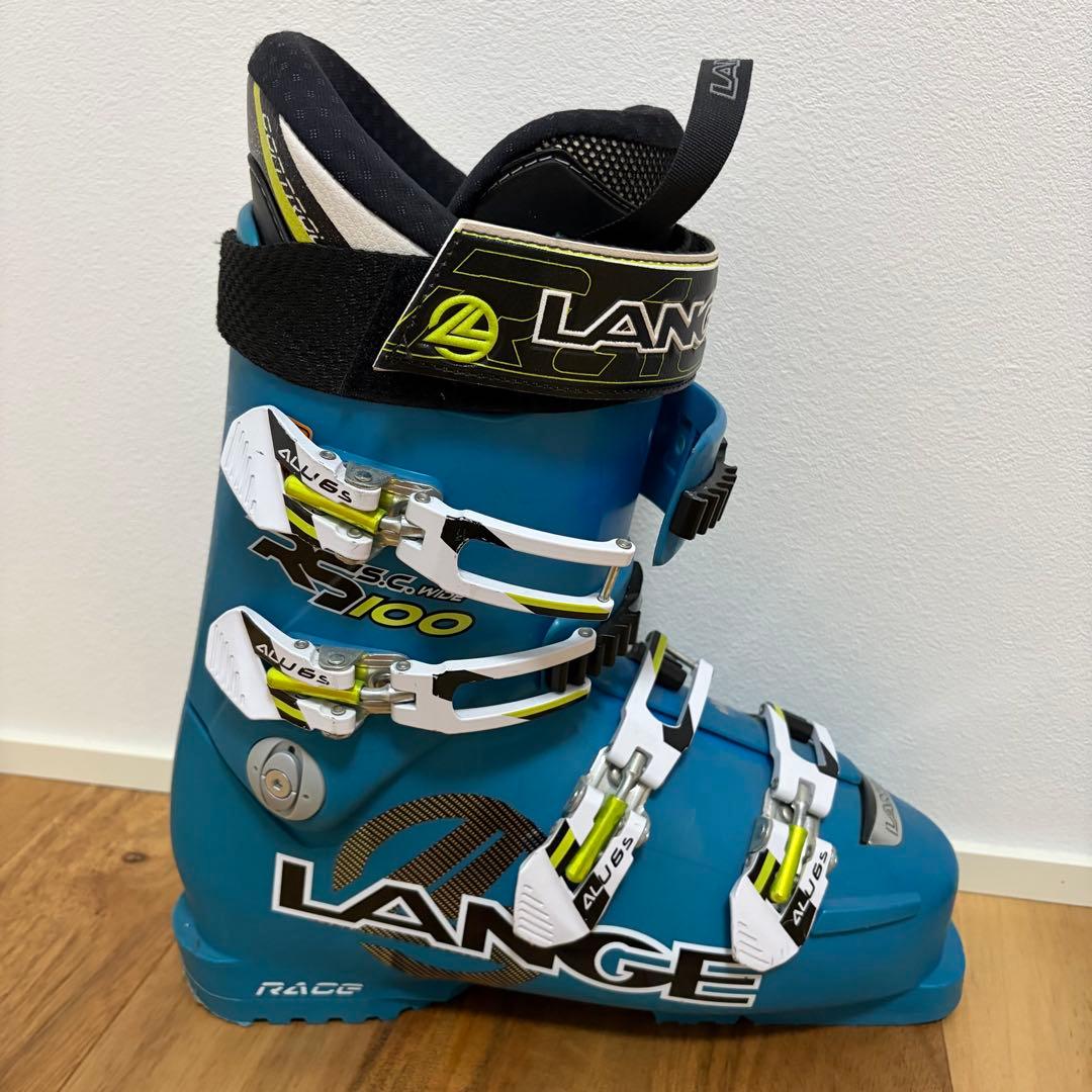 美品 LANGE ラング RS100 S.C. WIDE スキーブーツ 26cm