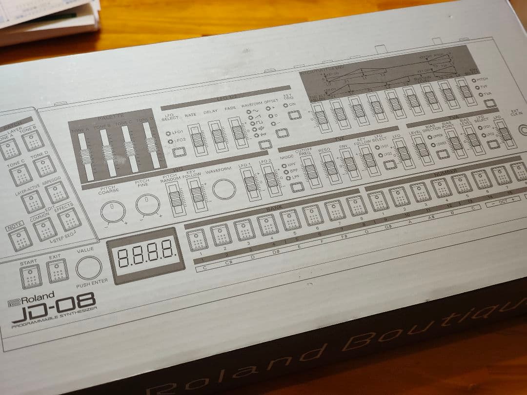 鍵盤楽器 roland jd-08