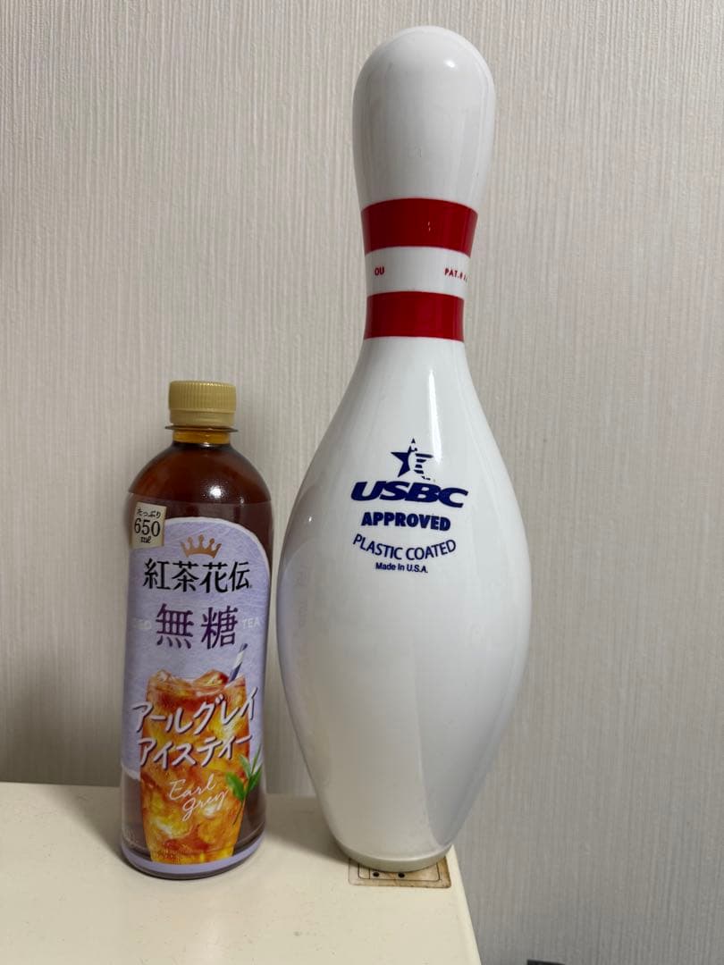 ボウリング　ピン　実物　ヴィンテージ　USBC ボーリング　置物　コレクター