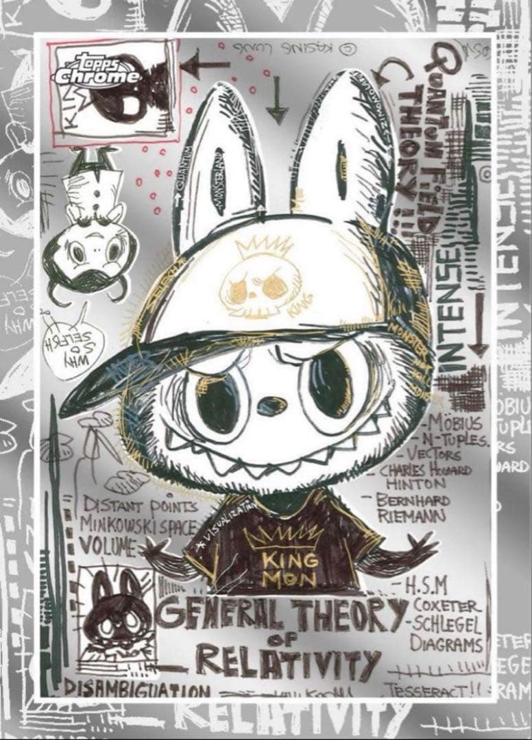 LABUBU TOPPS コラボ BOX 正規品 Chrome 3 BoX
